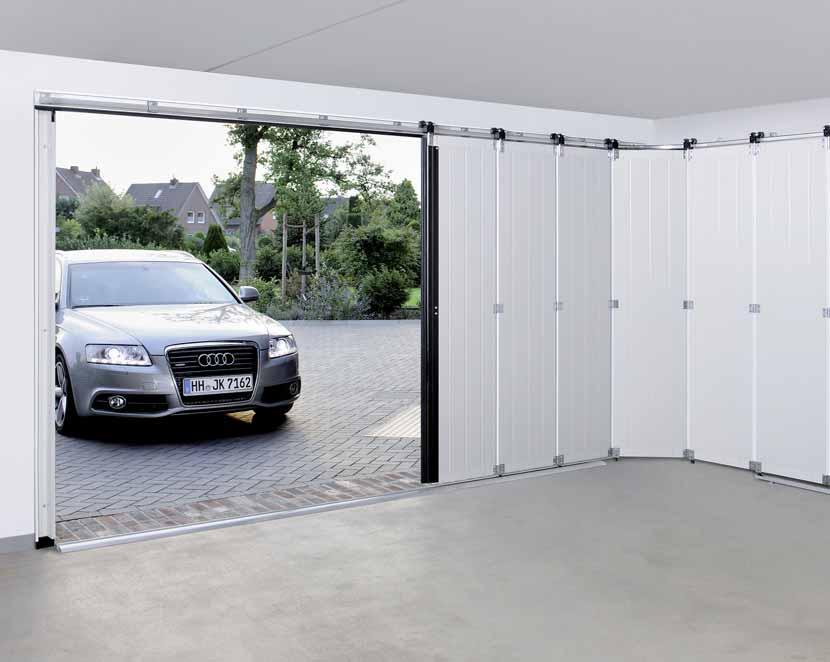 Three good reasons to try Hörmann The market leader has all the innovations 1Smooth, quiet door travel Safe and precise door guiding with twin rollers 2 operation with finger trap protection and