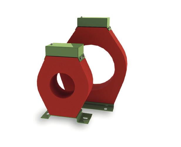 Available diameters: 58, 90, 100, 180 mm Test winding available Multiratio tap secondary available Mounting by base plate Transformer height: up to 80 mm Up to 5 secondary terminals Primary current: