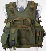 The vest can be changed and modified according to customers needs.