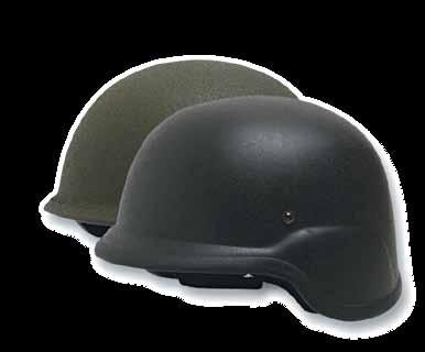 The helmets are designed to provide the protection against ballistic and fragmentation threats, by covering