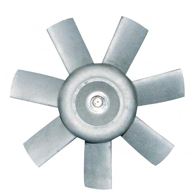 VANEAXIAL FANS Model TCVA The heart of the TCVA AXIFAN fan lies in its wheel.