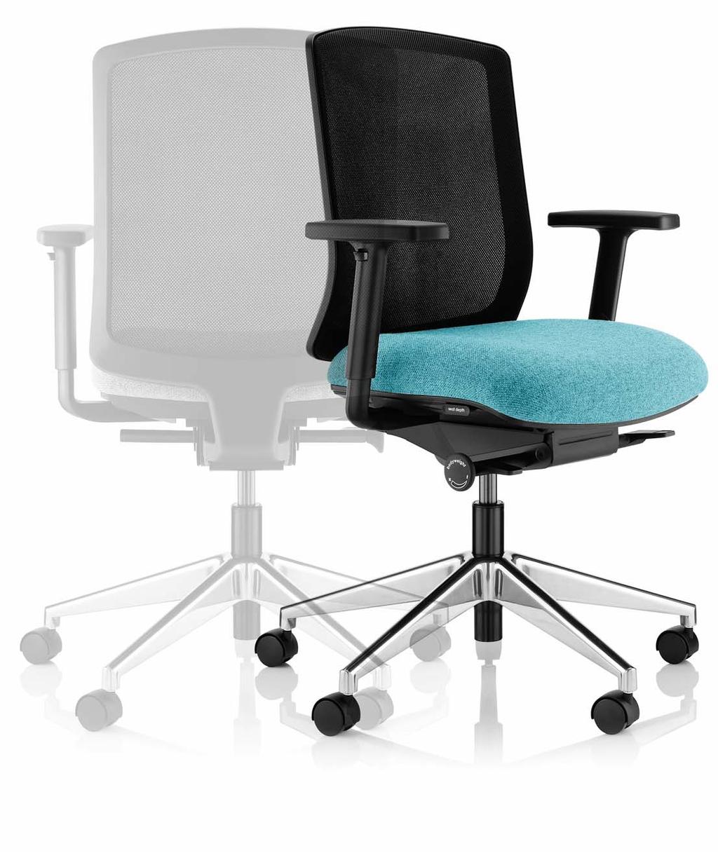 VITE Incorporating a synchronised mechanism that responds to your requirements in the fewest of adjustments, the technology behind the chair ensures enhanced