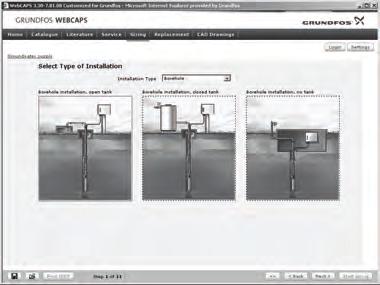 0 1 Further product documentation Sizing This section is based on different fields of application and installation examples, and gives easy step-by-step instructions on how to