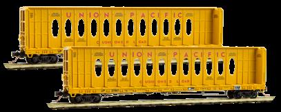 95 TTX Well Car 16-packs COMING JANUARY 2019 Accepting Pre-Orders thru August 31st Since the early 1990s, 70 Husky Stack intermodal well cars have been