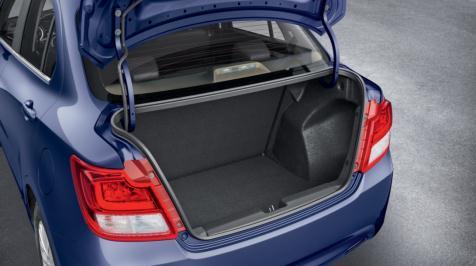 SMART PACKAGING Ample boot space Luggage area dimensions +60mm +30mm +130mm Dimensions (mm) New Dzire Current Dzire Max.