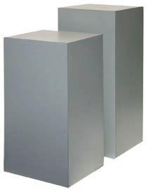 Pedestal - Black 12 L x 12 D x 42 H N-4