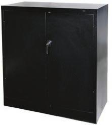 Cabinet - Black (2 drawer)