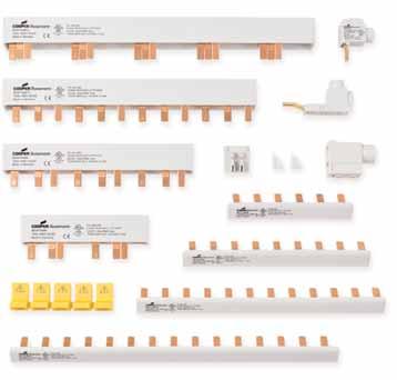 Comb-Bus Bar Specifications and Selection Guide Features and Benefits Easily distribute power in single-phase or three-phase configurations Flexible cut-to-length solutions without compromising on