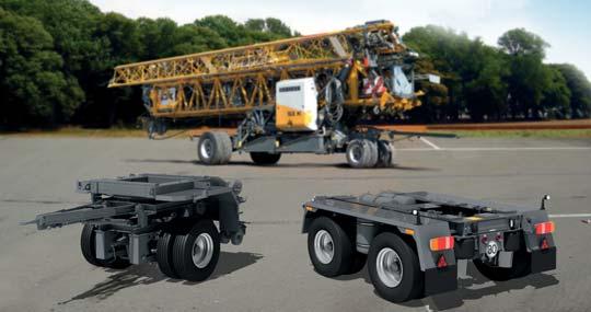 The choice is yours The modular axle system of high speed and low speed axles