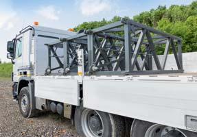 site. Existing axles can also be used.