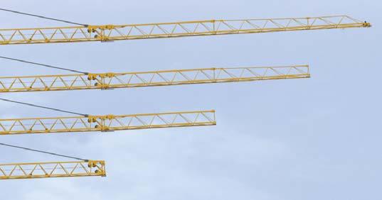 8 m The right hook height Your crane will adjust perfectly to your project with