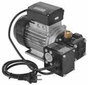 2 Electric Pumps & Air Operated Diaphragm Pumps Electric Pump for Oil Electric gear pump, with built in by-pass and pressure switch for controlled oil dispensing.