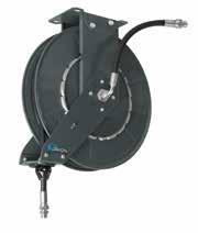 8 Hose Reels, Open Wherever longer hoses are required it is strongly recommended that hose reels are used.