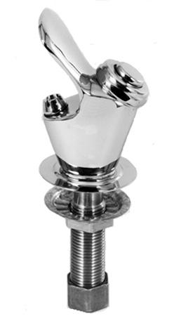 bubbler assembly. 1/2 coupling supply nuts for 3/8 or 1/2 water supply risers. Produces 0.7 gallons per minute of steady-stream water flow. Easily install next to counter mounted sinks of all kinds.