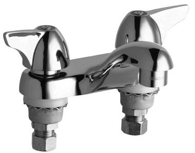 Section G Same-Day Shipping at Discount Prices On-Line at www.statesupply.com Chicago Faucets for Rest Rooms Manually Operated Faucets for your Rest Rooms and More!