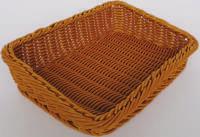 DBA000009 Suits Counter Top Stand SMALL SLANTED BASKET POLYPROPYLENE WICKER