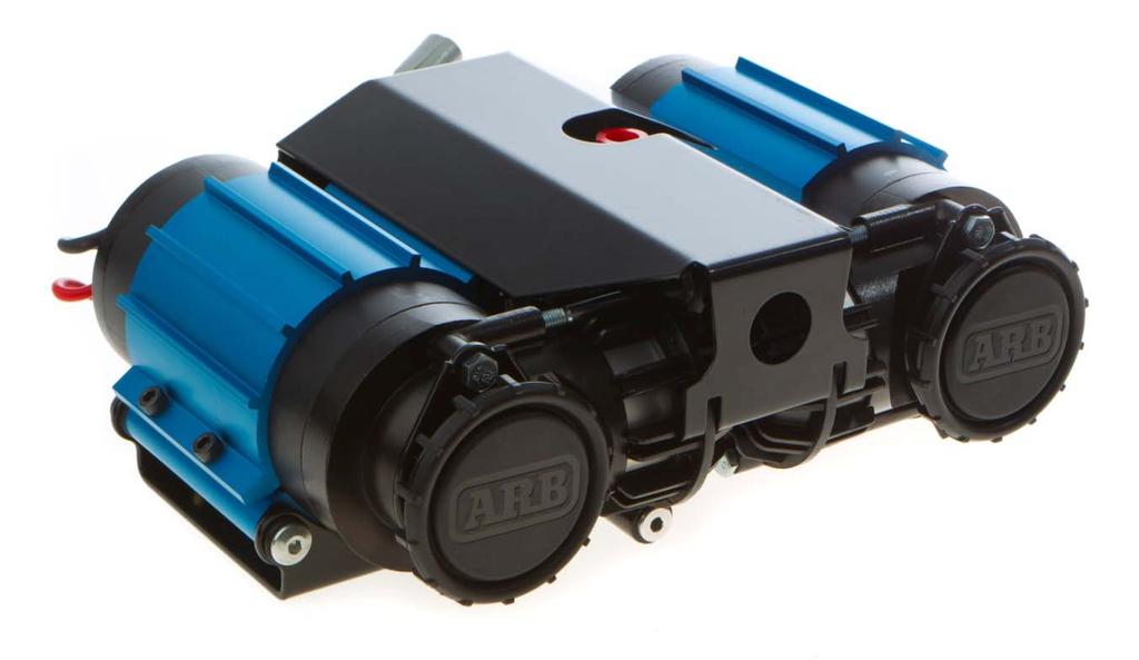ARB CKMTA12 / 24 MAXIMUM PERFORMANCE ON-BOARD AIR SUPPLY Brief Description: ARB's new CKMTA12 and CKMTA24 twin on-board compressor kits were designed to fill the market need for a compact sized yet