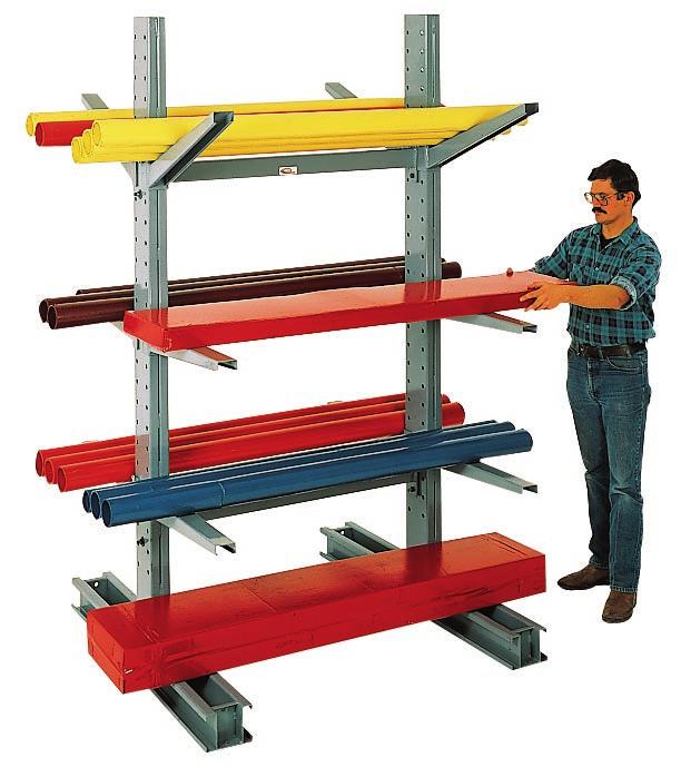 SERIES 1000 S, ARMS and BRACE SETS are not interchangeable with any other rack series.