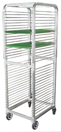 5 27x44x34 686x1118x864 78 35 CHANNEL PAN RACKS HOLDS THE PANS BY THE EDGE GREAT FOR USE IN BAKERY ALLOWS