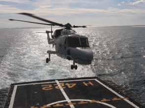 Leading Maritime Helicopter Super Lynx 300 meets the rigorous demands of military operations in harsh environments