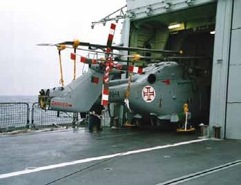 Multiple weapon options Ship Interface Very agile and responsive helicopter enables operations from small ships up to Sea State 6 Low centre of gravity and