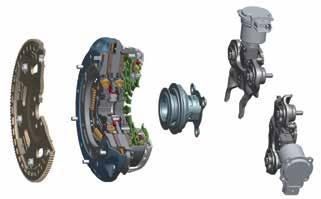 Design and function of the dry double clutch system Ford Design and function of the dry double clutch system Ford.-litre and.