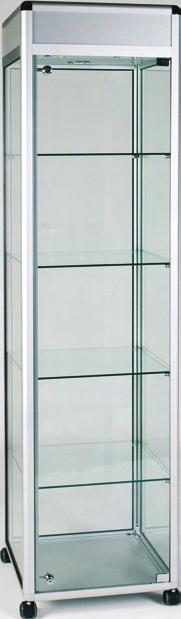 n mi i m u SQUARES/ RECTANGLES alu Idea Showcases range of aluminium showcases and counters are manufactured with the ever changing demands of the retailer in