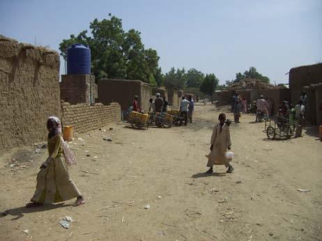 Mombou: the village Remote in semiarid climate 800 people