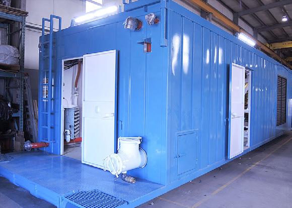 Fabricate & Rig-Up Mud Pump House Fabricate building shell Purchase & install piping & valves Install pump motors, radiators and all other major