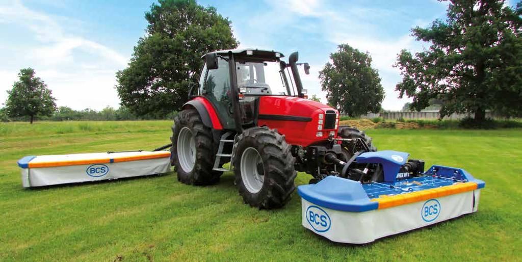 mower-conditioners type Rotex XT and Rotex XR, to get a top quality forage, with high nutritional value.