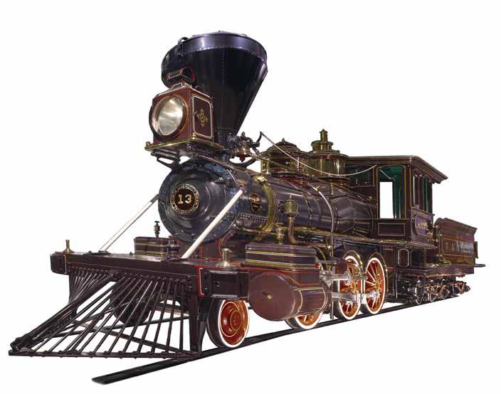 Nine of these locomotives remain today. Tahoe, Virginia & Truckee No. 20, is one of the survivors. It was built by Baldwin Locomotive Works in 1875.