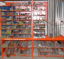 and round bar with storage racks and cabinets; SELECTION OF QUALITY BRAND NAME power tools; bench grinders and drill presses;