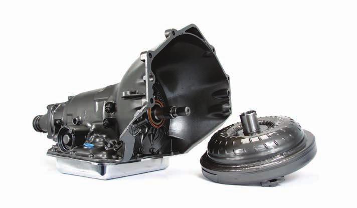 These performancematched combinations are engineered to operate in second gear on the 2-speed version & third gear for the 3-speed version, thus yielding reduced converter slippage, which is often a