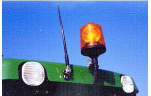 Issue 05-2005 (RI, RII) ATTACHMENTS - FACTORY AND FIELD INSTALLED 5010 Series N/SN Tractor-3 2 ELECTRICAL - ELECTRONICAL COMPONENTS BEACON LIGHTS Beacon lights for safe road