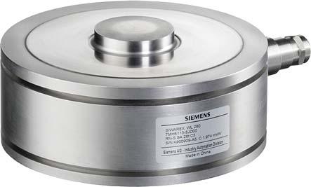 Load ells SIWREX WL280 RN-S S Siemens G 18 Overview Design The measurement element is a ring torsion spring made of stainless steel.