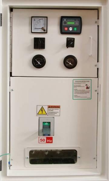 Control System NSM-3110(Standard) MC Series All MPMC Gensets have a control cabinet (the Deepsea control module DSE3110 as standard) mounted on gensets with earthing protection.