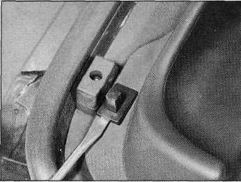27 Depress the retaining tangs, and slide the sunroof switch out of the console (see illustration). 28 Refitting is a reverse of the removal procedure.