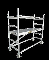 Outrigger Pack Code: GS-02 Joiner Pack Code: GS-03 Kickboards (4 pack) Code: GS-KICKB Adjustable Castors Code: GS-S879B Expanda Scaff using 1 Core Pack,