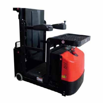 WARTHOG D STILE - 150KG TYRO ELECTRIC ORDER PICKER One-way valve ensures loads stability during lift and lowering functions. This reduces the chance for product damage and assures safe operation.