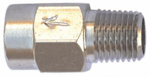 5" Long CHECK VALVES 6240-0142 Fitting, Check Valve, 1/4 NPT-F (2 Places), Panel Use This nickel-plated brass check valve is designed to be used at pipe and distribution panels to prevent back flow