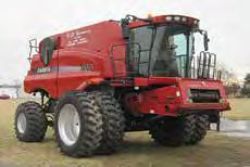 Rear Tires, SEA - #73581 2009 CIH 5088 4WD, 1283 Sep Hrs, 2050 Eng Hrs, Local Trade, AFX Rotor, Chaff Spreader,