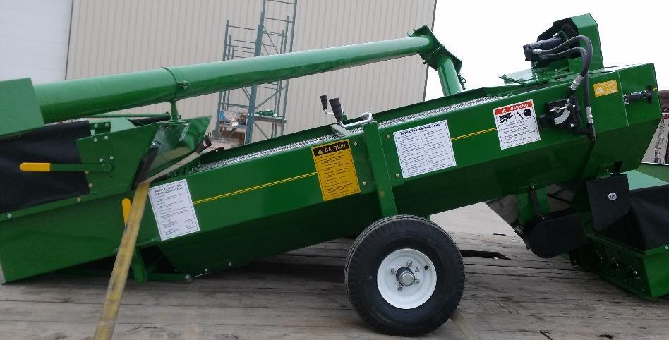 Serial Number Location Always give your dealer the serial number of your KWIK KLEEN Grain