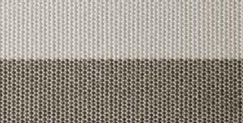 This fabric comes in a twill weave and has an openness factor of 3%.
