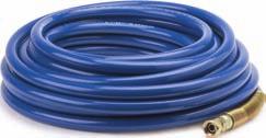 5 mm x 15 m) FBE 277251 1/2 in x 50 ft (13 mm x 15 m) FBE XTREME-DUTY AIRLESS HOSE Wire-braided, 4500 psi (310 bar, 31.0 MPa) maximum working pressure rated at 180 (82.