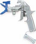 Airless Spray Gun Specifications New Contractor Gun PART NUMBER TRIGGER TIP GUARD 288420 2-Finger RAC X 517 RAC X 288425 4-Finger RAC X 517 RAC X 288421 2-Finger RAC 5 515 RAC 5 Repair Kit: 288488