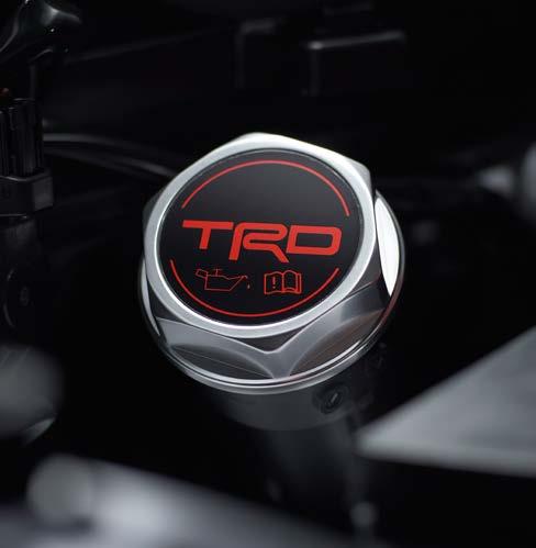 TRD OIL FILTER Delivers exceptional filtration, lower flow restriction, plus enhanced engine protection and durability.