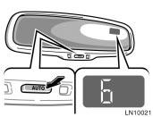 The vehicle is magnetized. (There is a magnet or a metal object on or near the inside rear view mirror.) The battery has been disconnected.