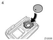 NOTICE Do not modify the battery case. It may cause a transmitter malfunction.