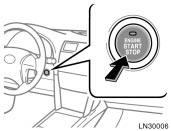 (b) Starting the engine (with key cylinder type ignition switch) Before starting the engine, be sure to follow the instructions in (a) Before cranking.
