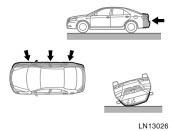 The SRS front airbags are designed to deploy in severe (usually frontal) collisions where the magnitude and duration of the forward deceleration of the vehicle exceeds the designed threshold level.